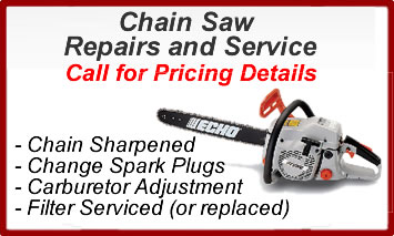 Chain Saw Repairs - Temple